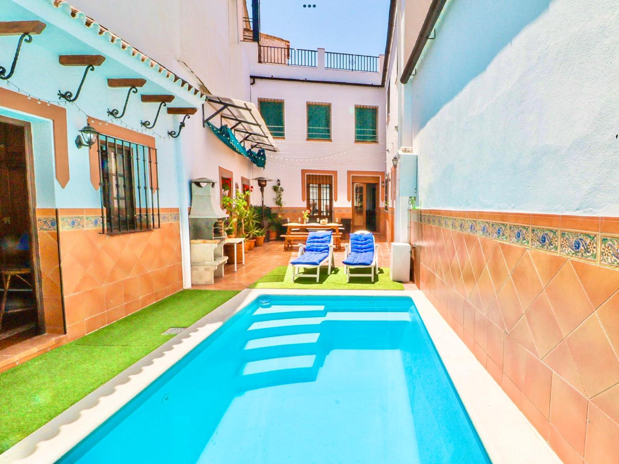 Villa SEÑORÍO de MARÍN piscina climatizada exterior Arriate Exterior foto